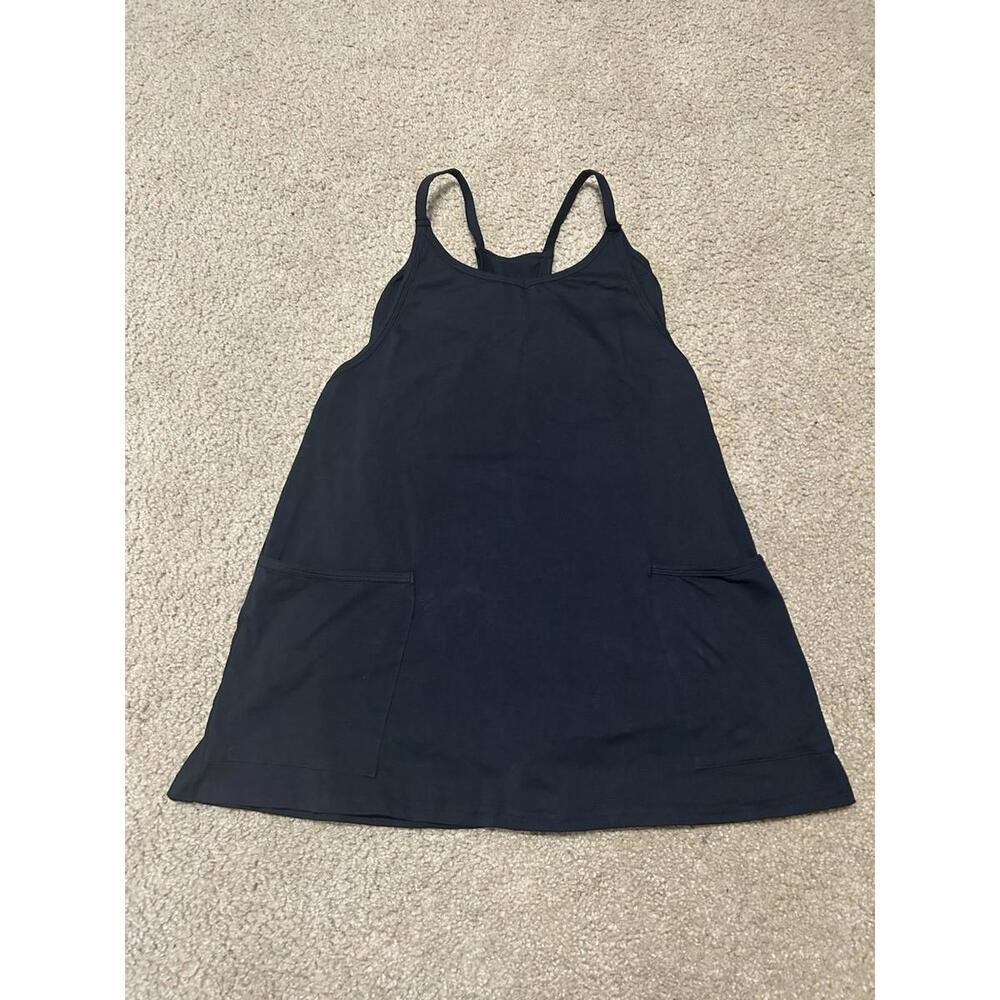 Women’s Romper With Undershorts And Front Pockets Black Size Medium